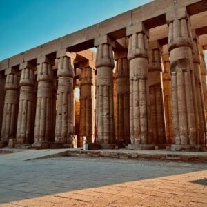 Luxor Temple located in the heart of Luxor East Bank